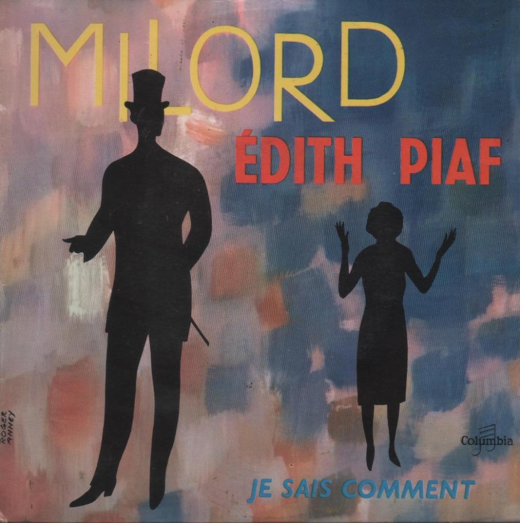 45t Edith Piaf - Mylord & Je Sais Comment, Enlèvement ou Envoi, Single, Utilisé, Pop