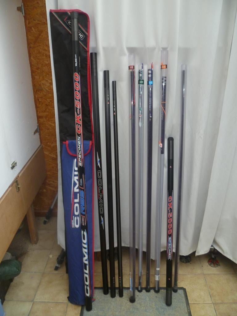 canne Colmic RBS CK 5000 spécimen de 10M avec 5 kits, Enlèvement, Comme neuf