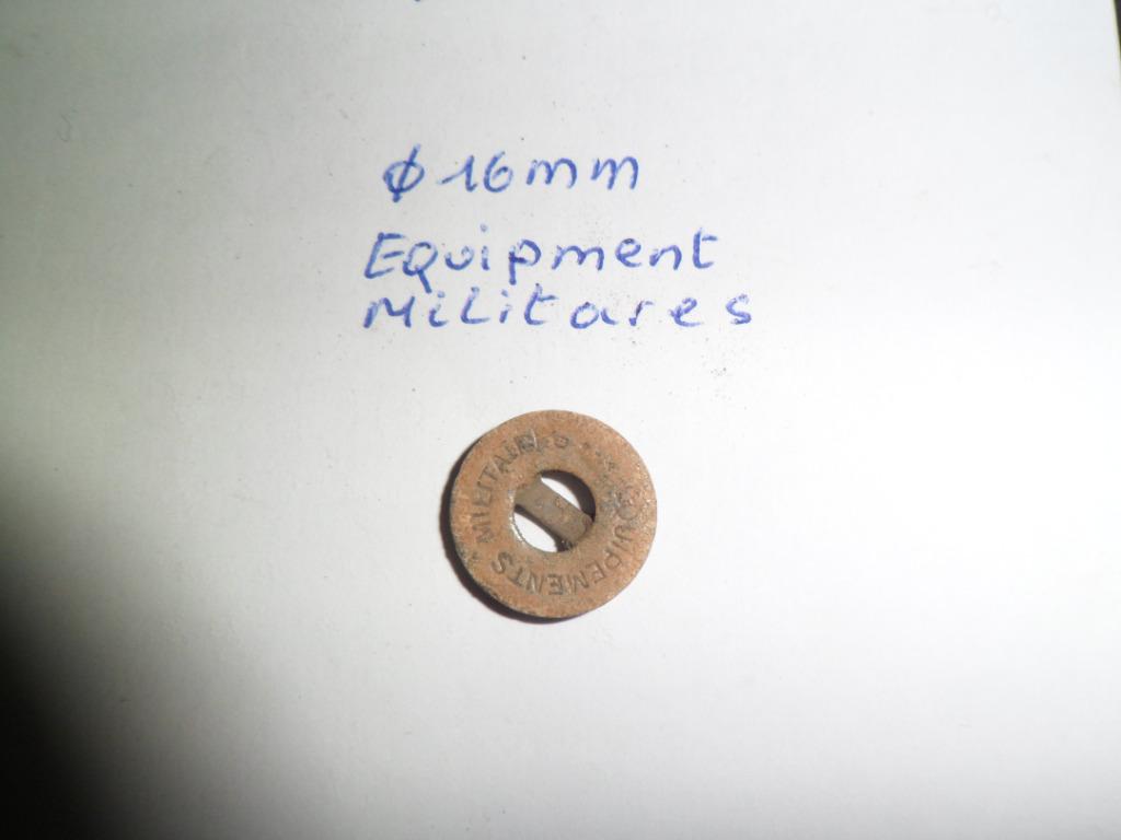 Bouton d'uniforme militaire dia.16mm, équipement militaire, Collections, Enlèvement ou Envoi