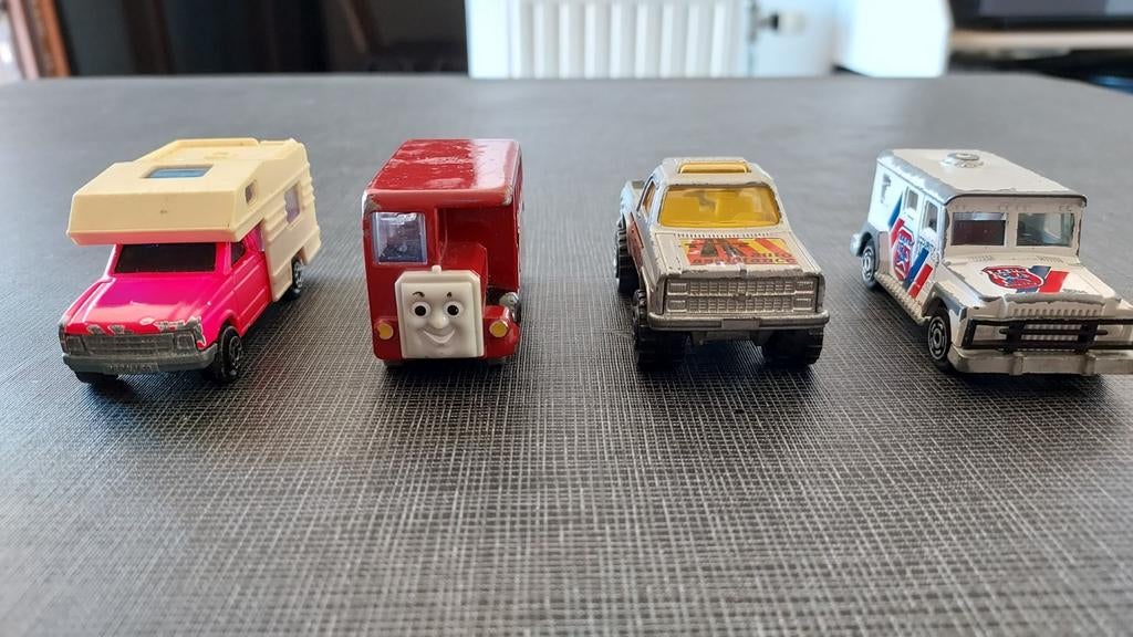 Majorette  bank security,  depanneuse, camping car, Bertie, Ophalen, Zo goed als nieuw, Majorette