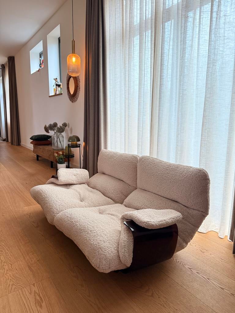 Linge Roset Masale clubfauteuil, Ophalen, Zo goed als nieuw, Stof, 75 tot 100 cm