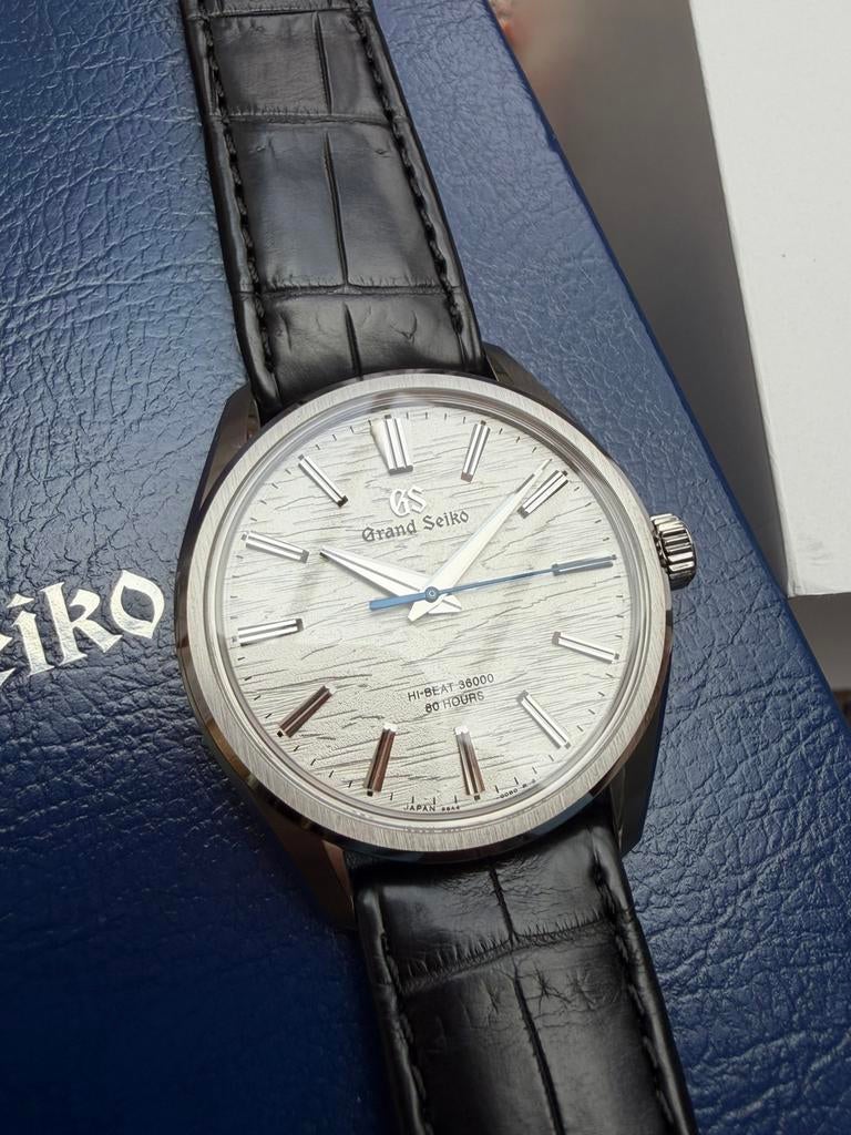 Nieuw Grand Seiko SLGW003 Birch Bark Evolution 9 Hi, Enlèvement ou Envoi, Neuf