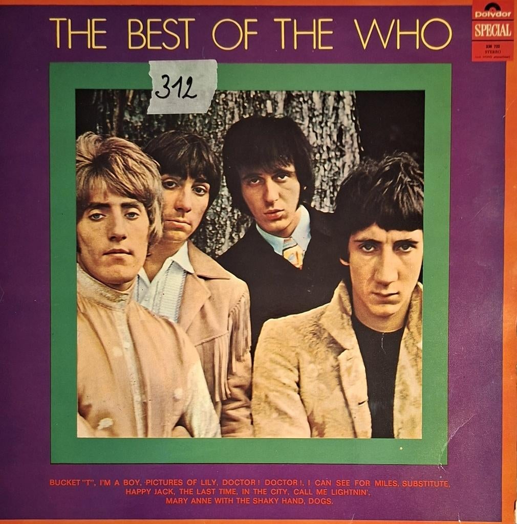 LP	The WHO	The best of the Who	30	22, Cd's en Dvd's, Vinyl | Rock, Verzenden, Gebruikt, Rock-'n-Roll
