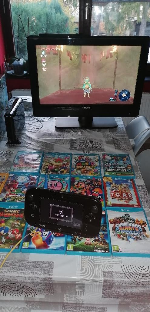 vend gros lot nintendo wii u, Enlèvement, Utilisé, Avec 1 manette, Avec jeux