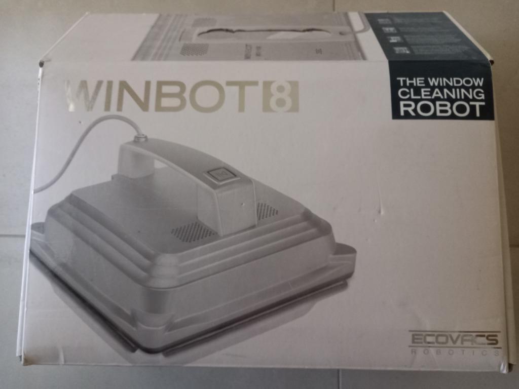 Ecovacs WINBOT 8 Robot laveur de vitre, Enlèvement, Comme neuf, Fenêtre de façade ou Vitre