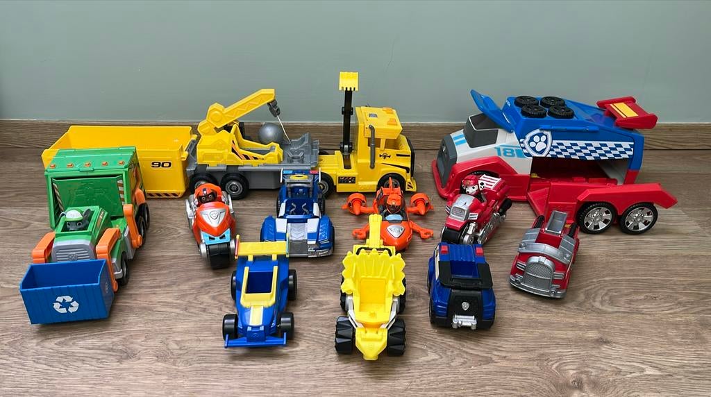 Pat patrouille ensemble jouet, Enlèvement, Utilisé