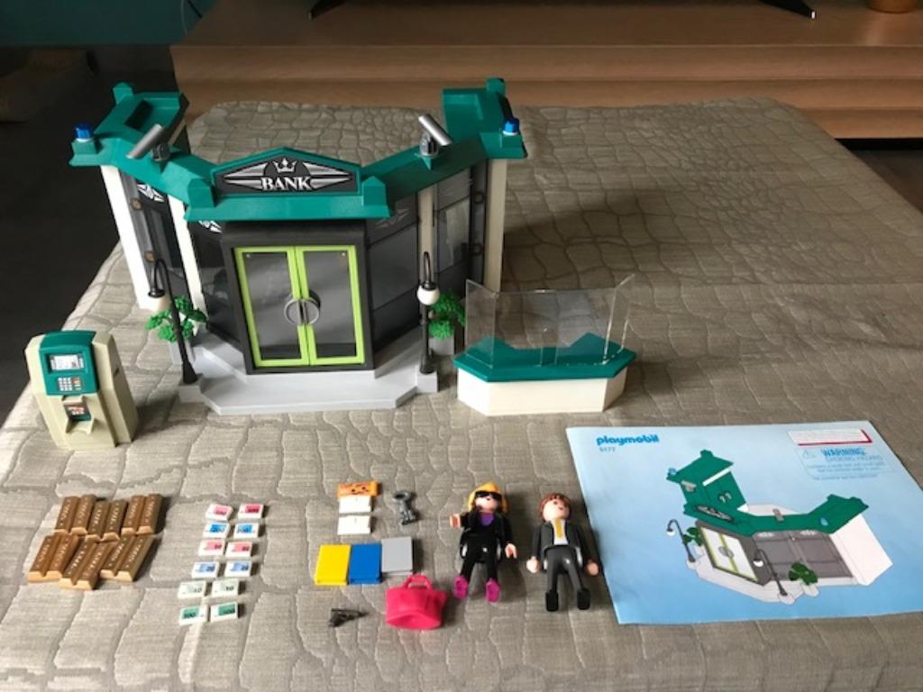 playmobil bank, Enlèvement, Comme neuf, Ensemble complet