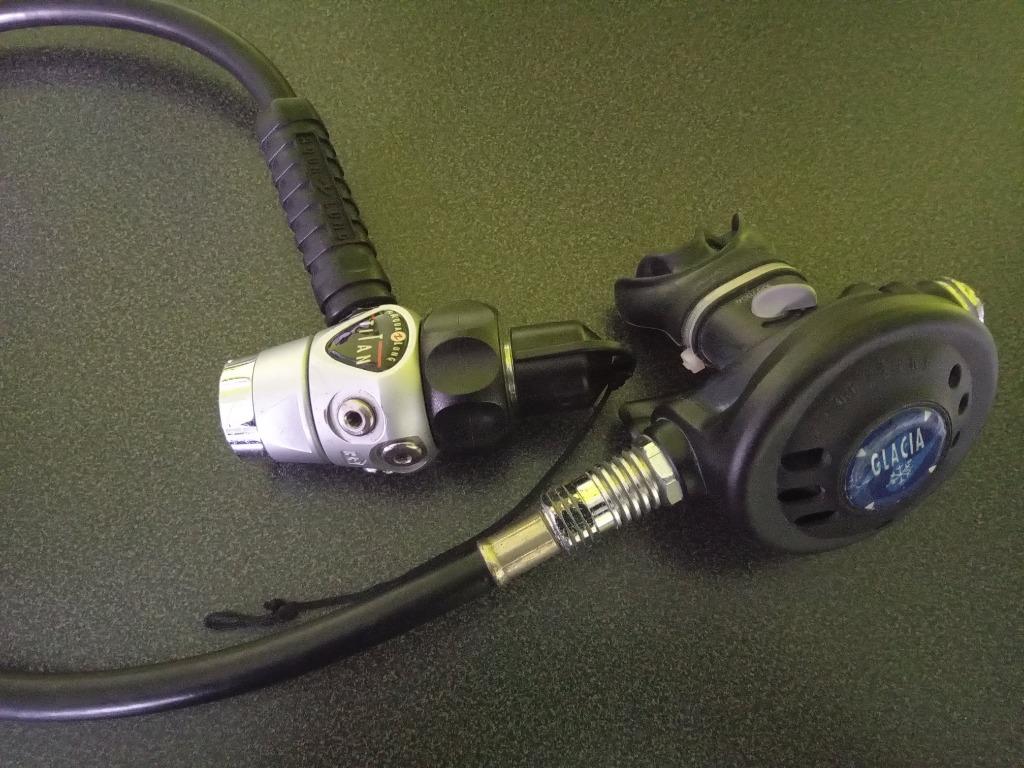 Aqualung titan - glacia ademautomaat, Watersport en Boten, Duiken, Ophalen, Gebruikt, Overige typen