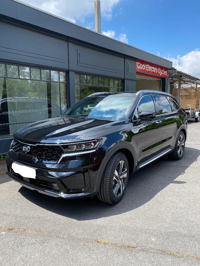 OPTION COMPLÈTE À 4 ROUES MOTRICES KIA Sorento PHEV (Entière, Autos, Cuir, Euro 6, Interruption de démarrage, Noir