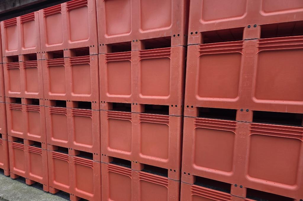 Palletboxen  (Tonnen,Vaten), 150 liter of meer, Ophalen, Gebruikt, Kunststof