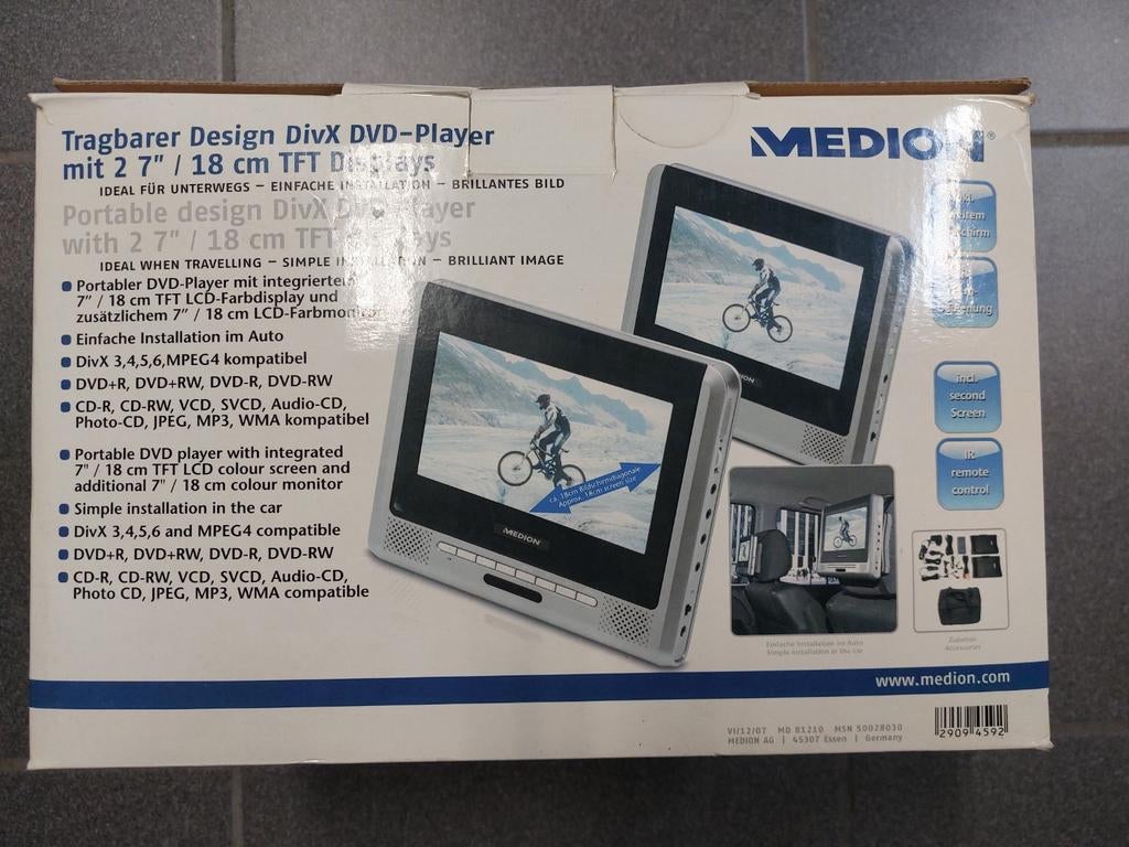 Medion, Audio, Tv en Foto, DVD spelers, Ophalen, Gebruikt