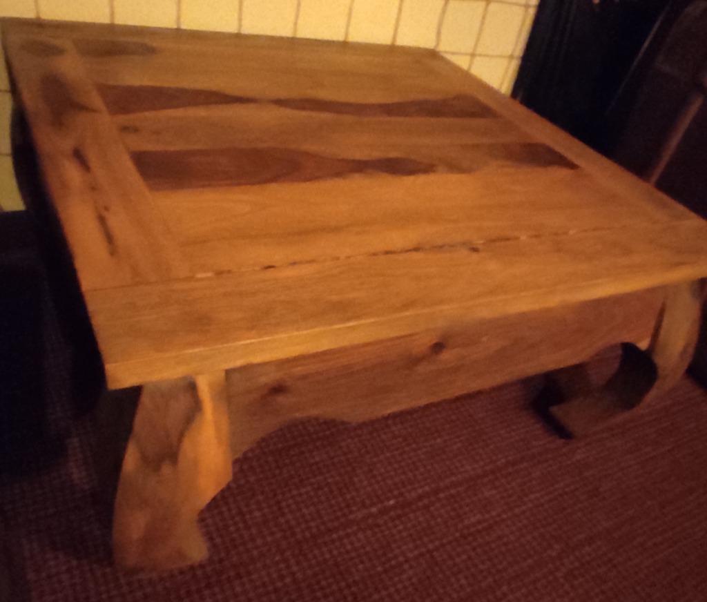 Table Basse en Teck., Enlèvement