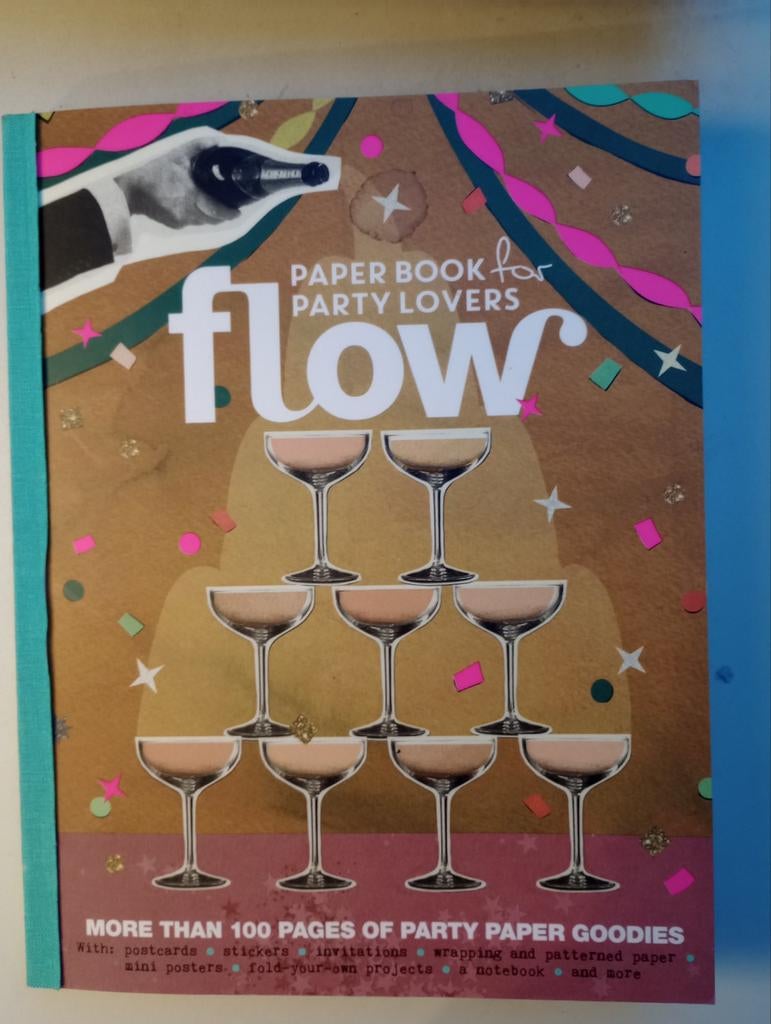Flow paper book for party lovers, Boeken, Tijdschriften en Kranten, Ophalen of Verzenden
