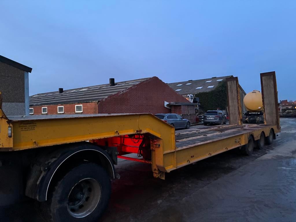 Zware Dieplader dezeure, Ophalen