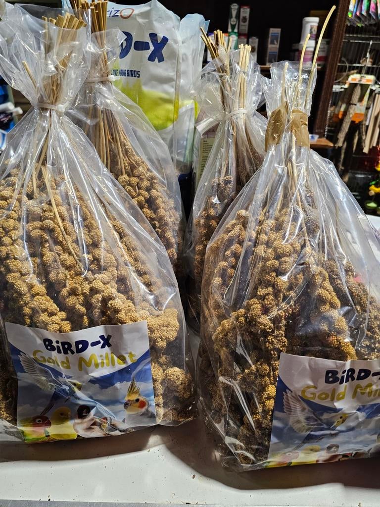 Trosgierst Geel 1kg - Bird-X Grizo - Winkel en Webshop, Dieren en Toebehoren, Ophalen