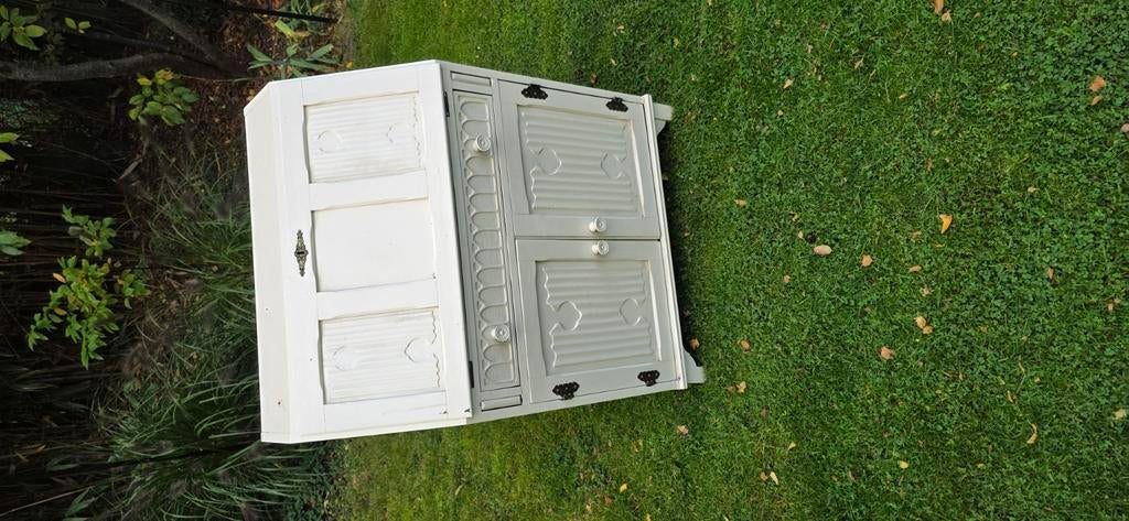 Leuk uitklapbaar bureautje, 100*75*45. Teab, Huis en Inrichting, Bureaus, Ophalen, Gebruikt