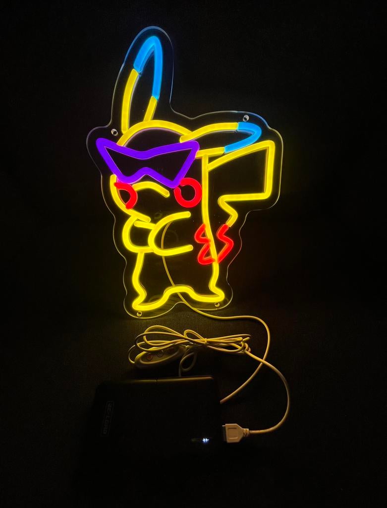 Neon light Pokémon, Ophalen of Verzenden, Nieuw, Lichtbak of (neon) lamp