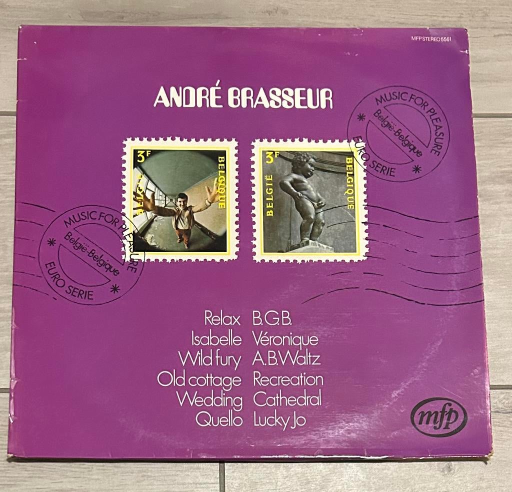 Vinyle LP par André Brasseur, CD & DVD, Enlèvement ou Envoi, Utilisé, 12 pouces