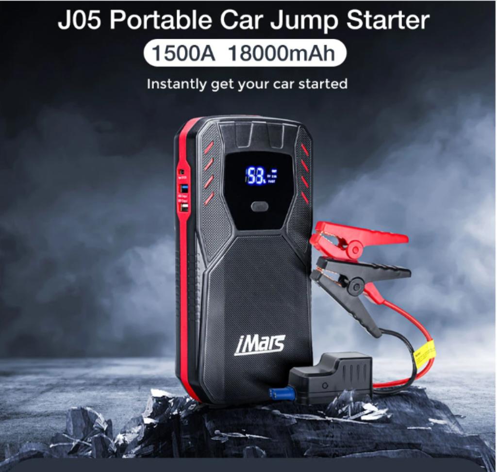 1500A jump starter voor auto, moto, boot, enz.., Ophalen of Verzenden, Nieuw