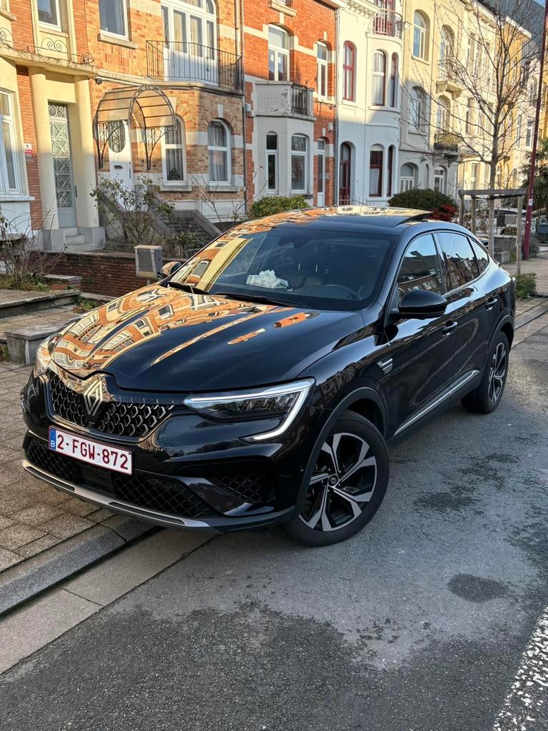 Renault Arkana E-tech full hybride 2024, Auto's, Renault, Arkana, Alcantara, Zwart, 5 zetels