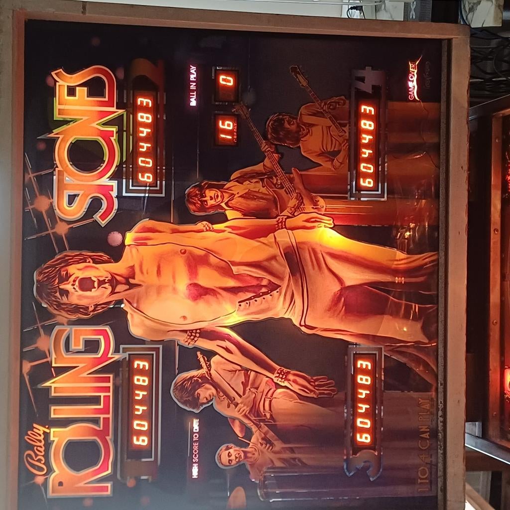Bally Rolling Stones  speel klaar, Verzamelen, Automaten | Flipperkasten, Ophalen, Gebruikt, Bally