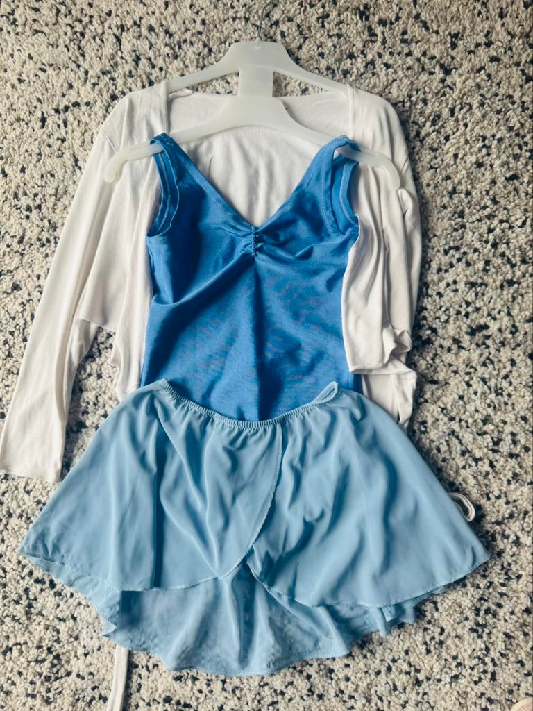 3 delig balletpak Pavlova 6-10 jaar, Sport en Fitness, Ballet, Ophalen, Zo goed als nieuw