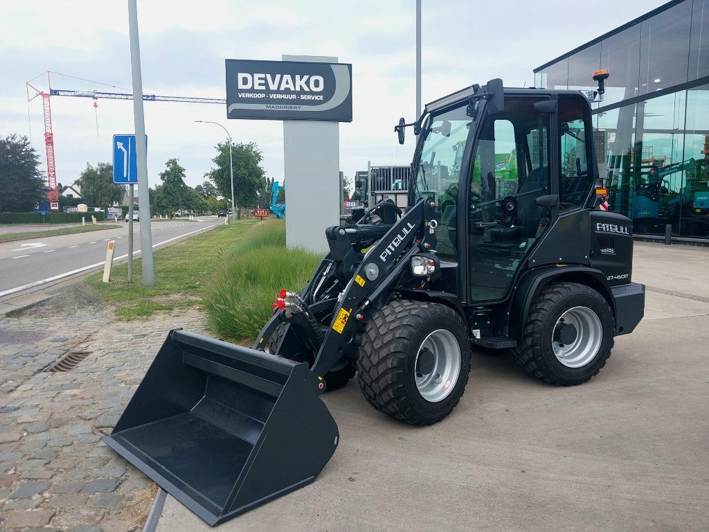 Pitbull X27-45 Full-option + comfortcabine (NIEUW), Zakelijke goederen, Machines en Bouw | Kranen en Graafmachines, Ophalen, Wiellader of Shovel