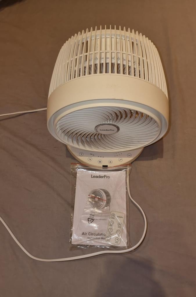 LeaderPro Ventilateur Silencieux DC Moteur avec Télécommande, Electroménager, Ventilateurs, Utilisé, Enlèvement