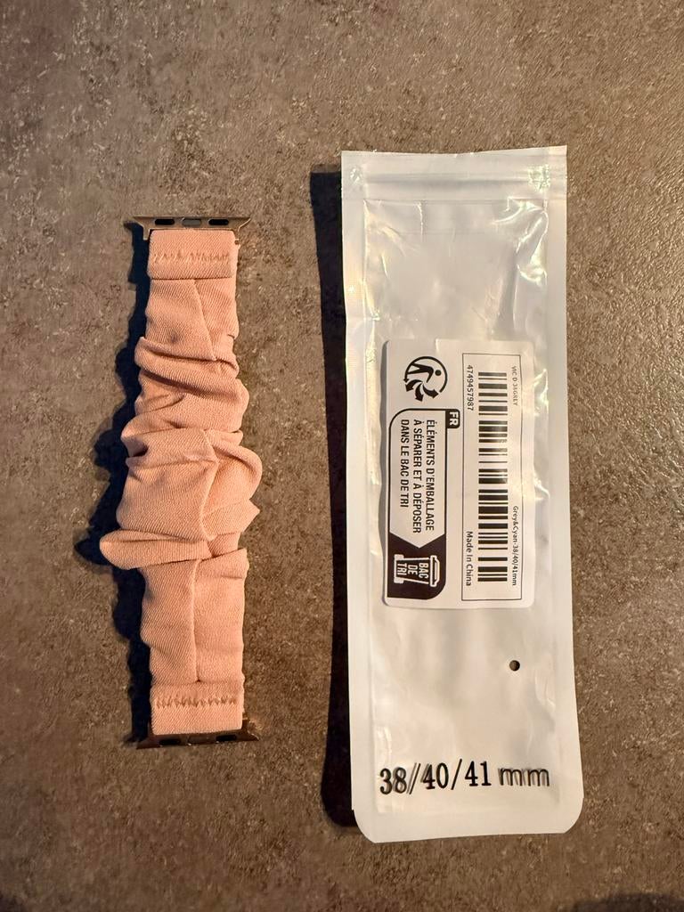 Bracelet Apple iWatch rose, Enlèvement ou Envoi, Neuf, Rose, IOS