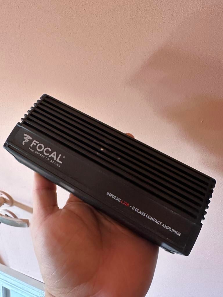 Focal versterker, Autos : Divers, Haut-parleurs voiture, Enlèvement, Comme neuf