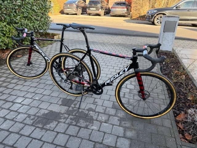 2 x Ridley X-night (carbon) M54, Enlèvement, Utilisé, Autres types