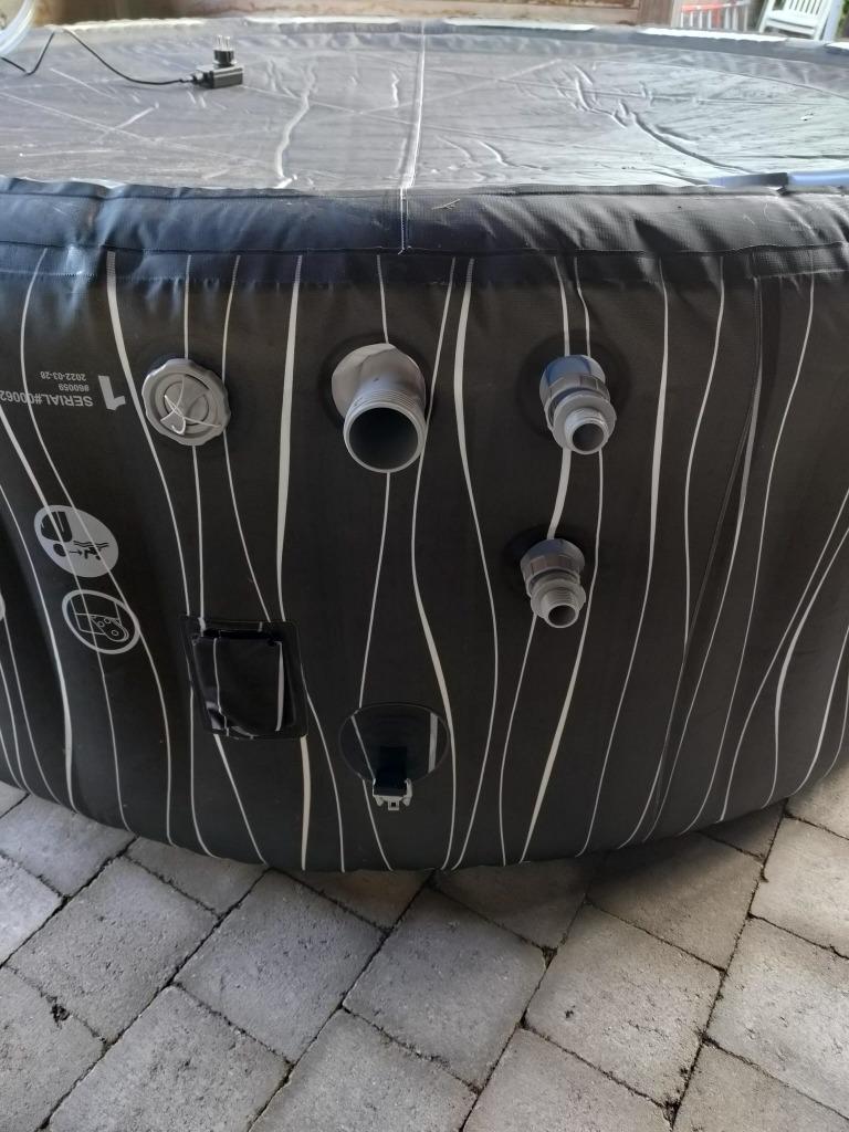 Lazy spa hollywood, Jardin & Terrasse, Bains à remous et Spas, Enlèvement, Comme neuf, Tapis de sol, Gonflable