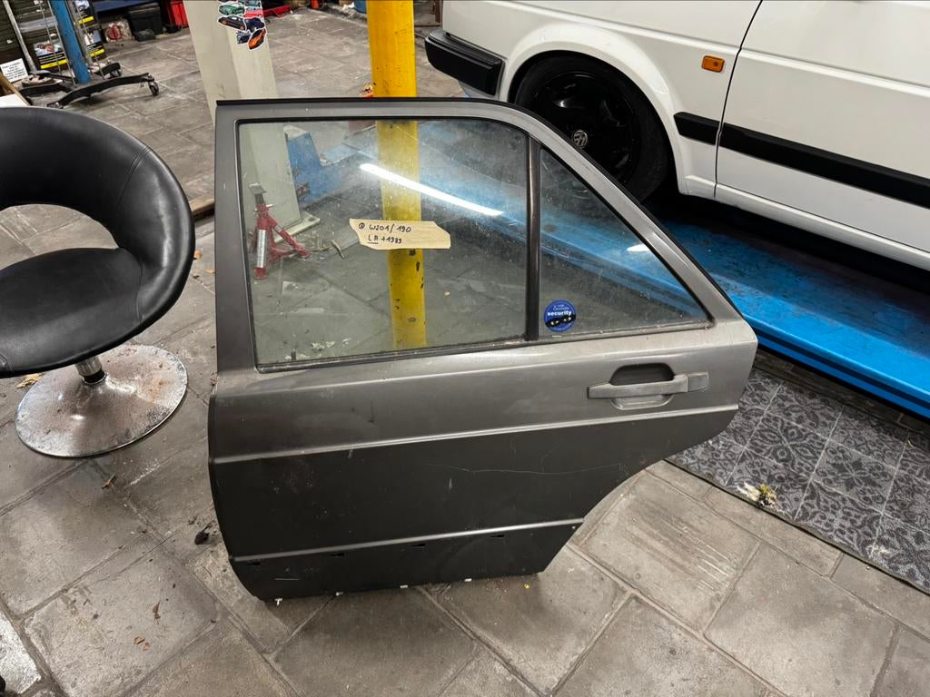 Mercedes W201 190 deur LA, Auto-onderdelen, Ophalen, Gebruikt, Deur, Mercedes-Benz
