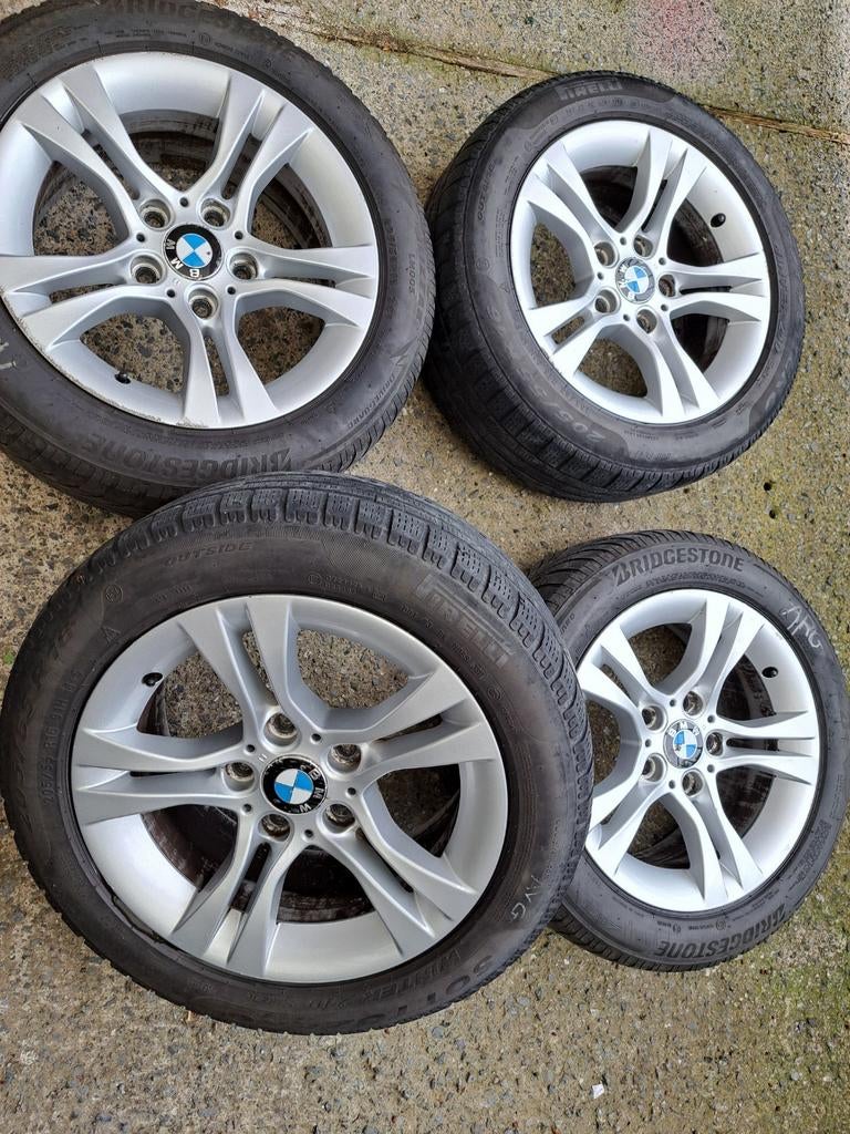 Jantes BMW, Enlèvement, Utilisé, 16 pouces, Pneu(s)