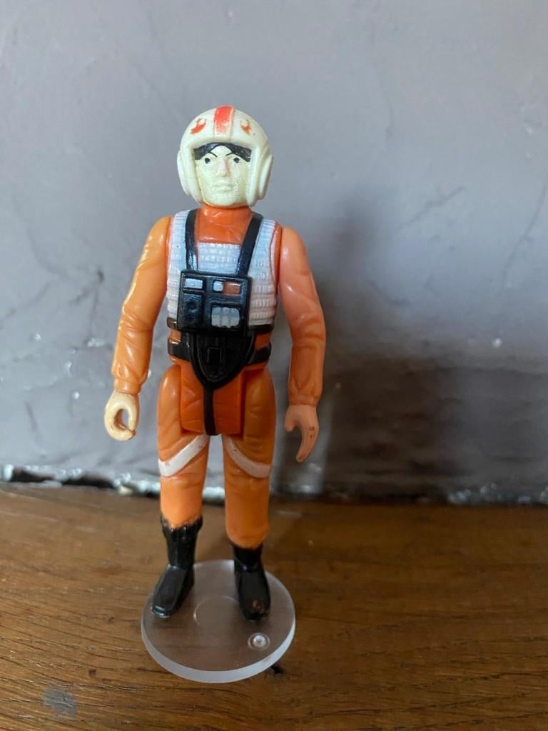 Star Wars vintage Luke X-Wing pilot 1978 Kenner, Enlèvement ou Envoi, Utilisé, Figurine