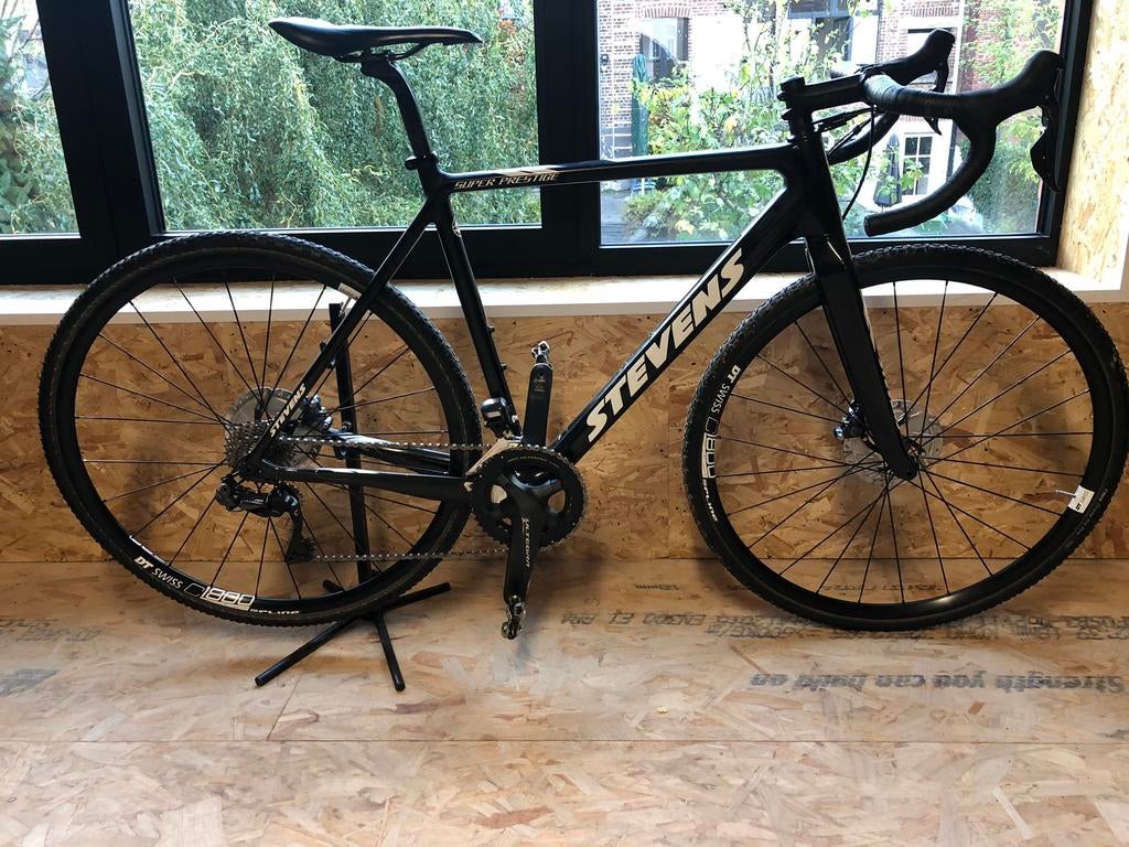 Stevens Super Prestige 2020 di2, Vélos & Vélomoteurs, 53 à 57 cm, Enlèvement, Comme neuf, Carbone