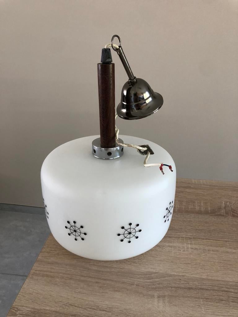 Lampe suspendue vintage, Maison & Meubles, Enlèvement, Comme neuf, Vintage