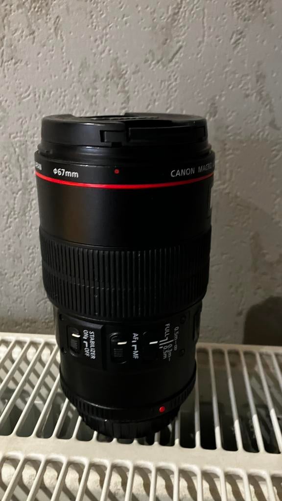 Objectif macro Canon 100 mm 2.8, TV, Hi-fi & Vidéo, Enlèvement, Utilisé, Objectif macro