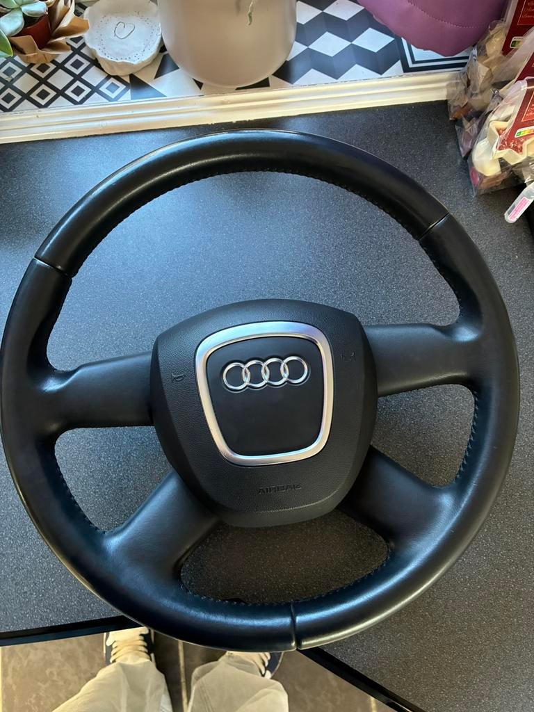 Volant cuir audi a3 8p, Autos : Pièces & Accessoires, Enlèvement, Audi