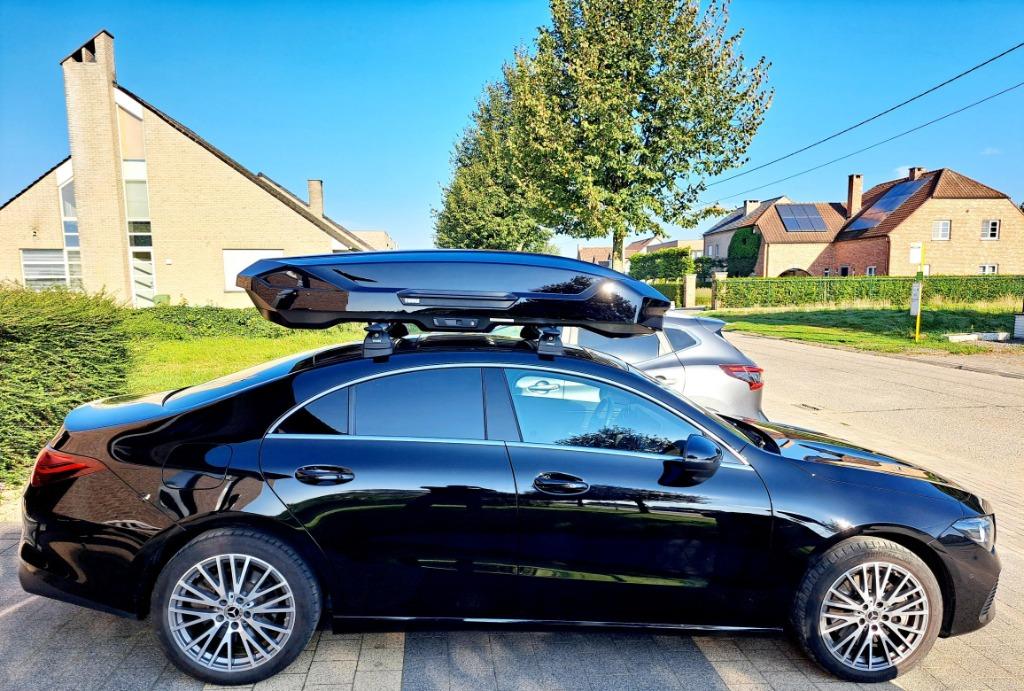 Verhuur Thule dakkoffers en -dragers voor Mercedes, Auto diversen, Dakkoffers, Zo goed als nieuw, Ophalen