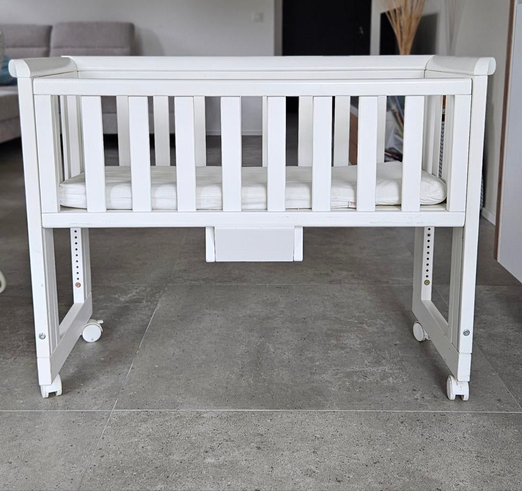 Cododo en bois blanc TROLL, Enfants & Bébés, Berceaux & Lits, Enlèvement, Utilisé, Lit