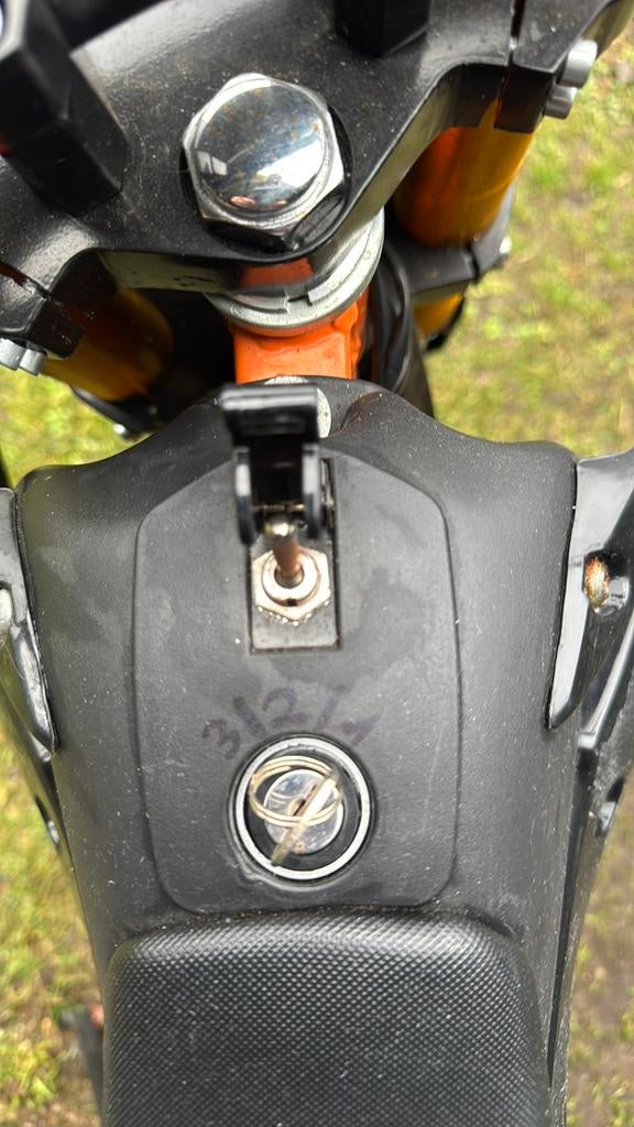 Crossmotor kinderen oranje 1500w, Ophalen, Gebruikt, Overige merken