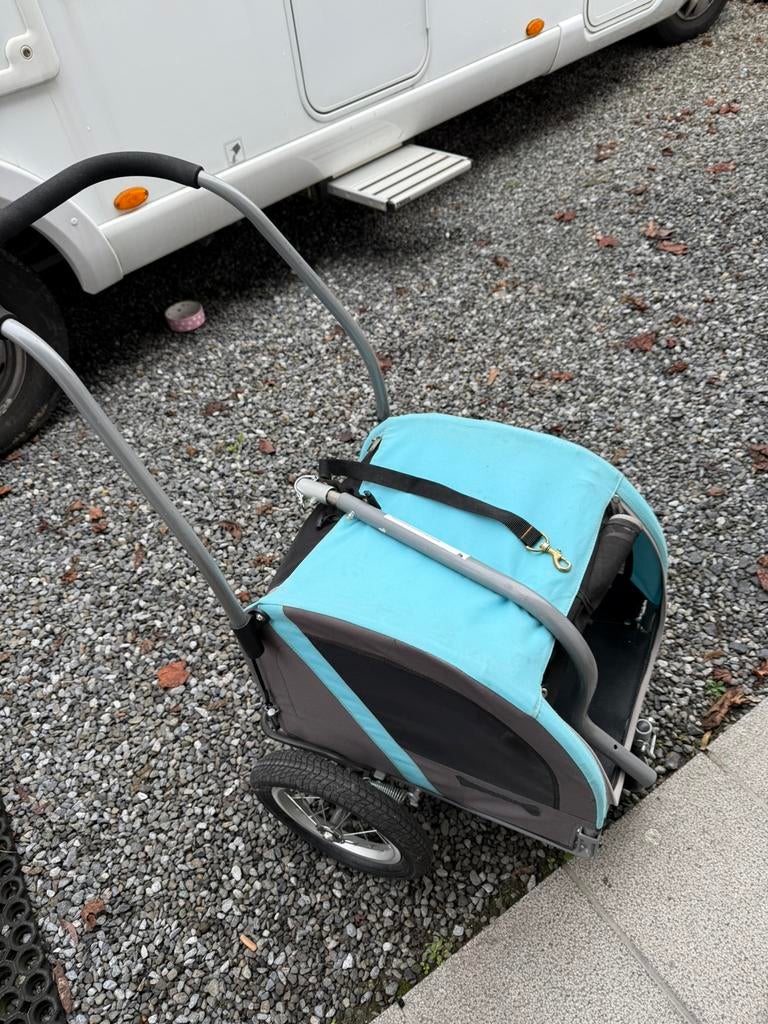 Fietskar hond middelmatig model, Ophalen, Zo goed als nieuw