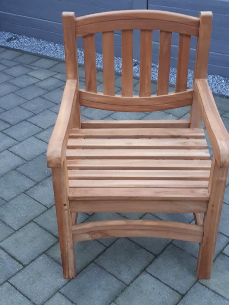 MOOIE TUINSTOELEN 4X  MET NIEUWE KUSSENS., Tuin en Terras, Ophalen, Gebruikt