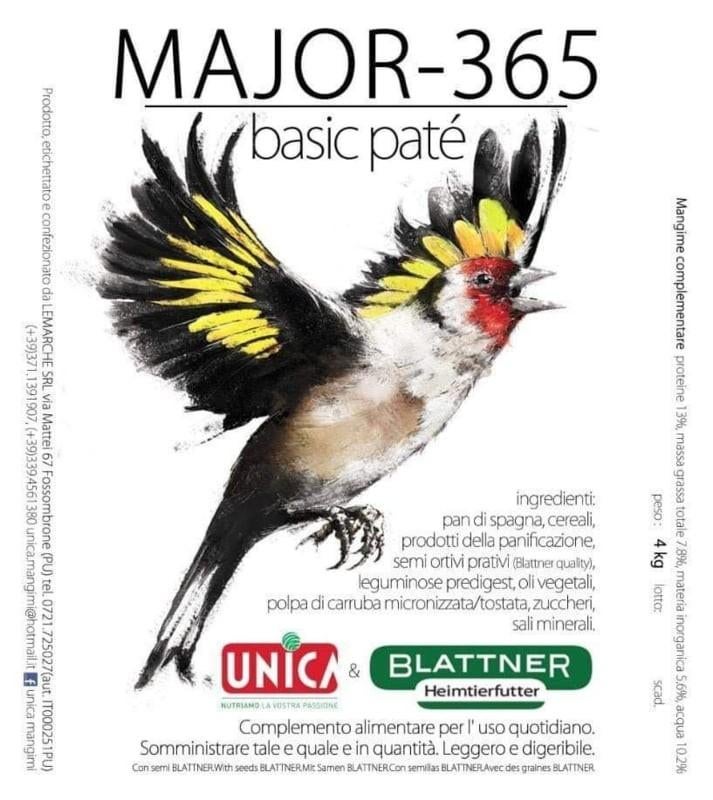 Major 365 (Pâtée Basique) 5kg - Unica & Blattner - Allround, Animaux & Accessoires, Enlèvement