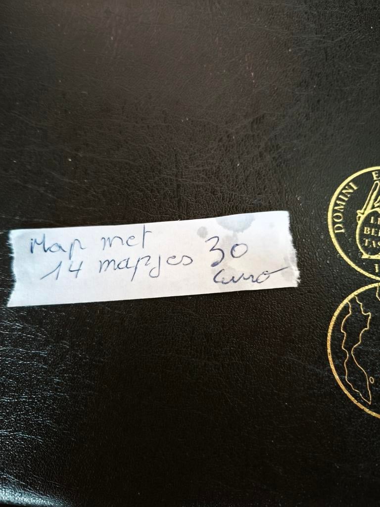 Map voor munten, Ophalen, Munten