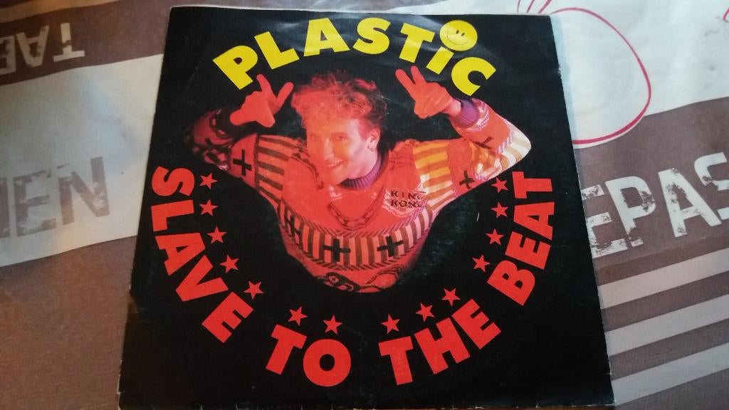 disque vinyl 45 tours plastic bertrand slave to the beat, Cd's en Dvd's, Vinyl | Dance en House, Ophalen of Verzenden, Zo goed als nieuw