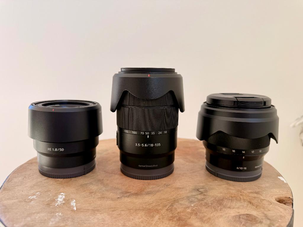 Complete Sony A6400 Set met High-End Lenzen, Audio, Tv en Foto, Fotocamera's Digitaal, Gebruikt, Sony, Ophalen