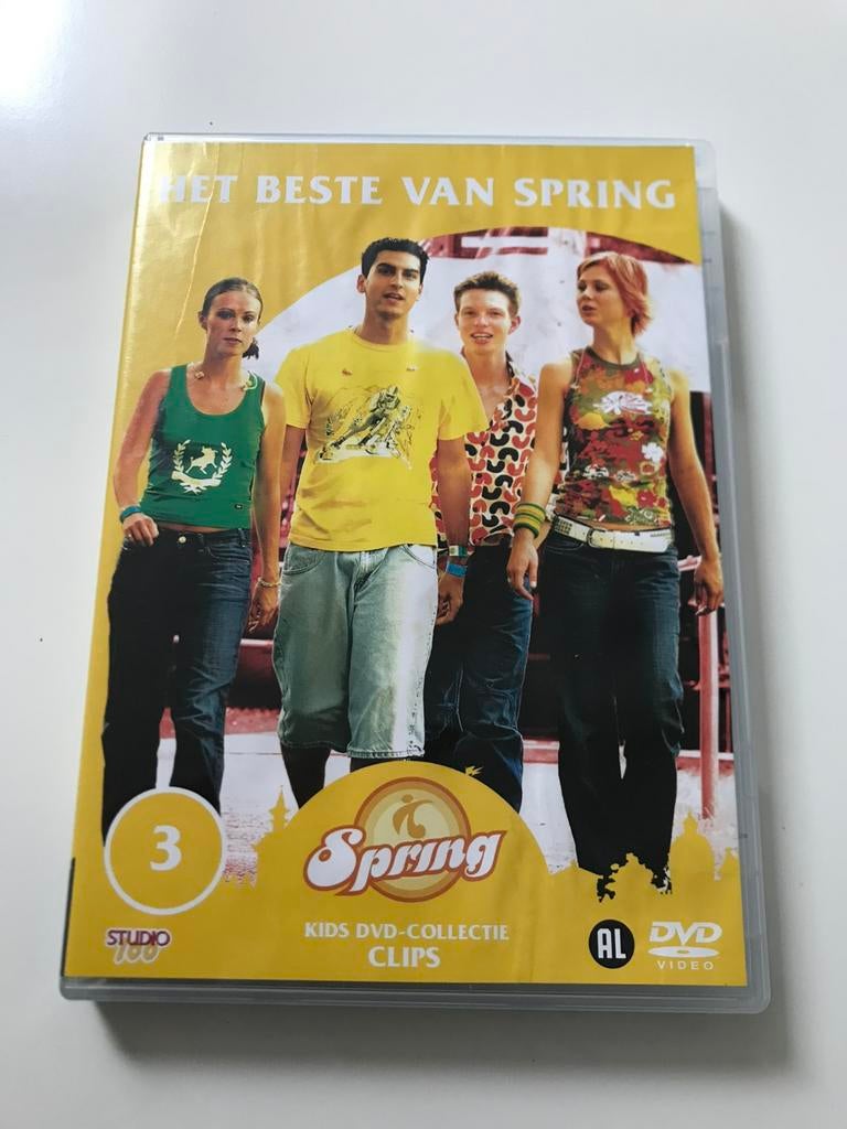DVD Het beste van Spring, Cd's en Dvd's, Dvd's | Kinderen en Jeugd, Alle leeftijden, Overige genres, Ophalen of Verzenden, Zo goed als nieuw