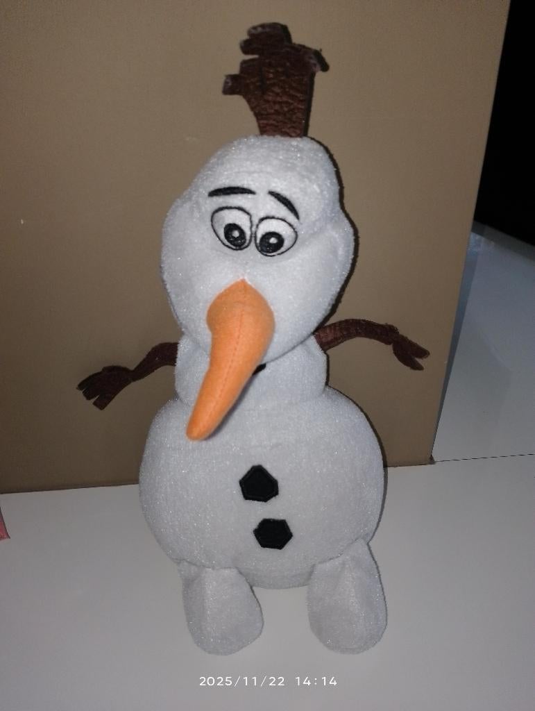 Olaf, frozen, nog speelgoed bij mijn zoekertjes, Ophalen of Verzenden, Zo goed als nieuw